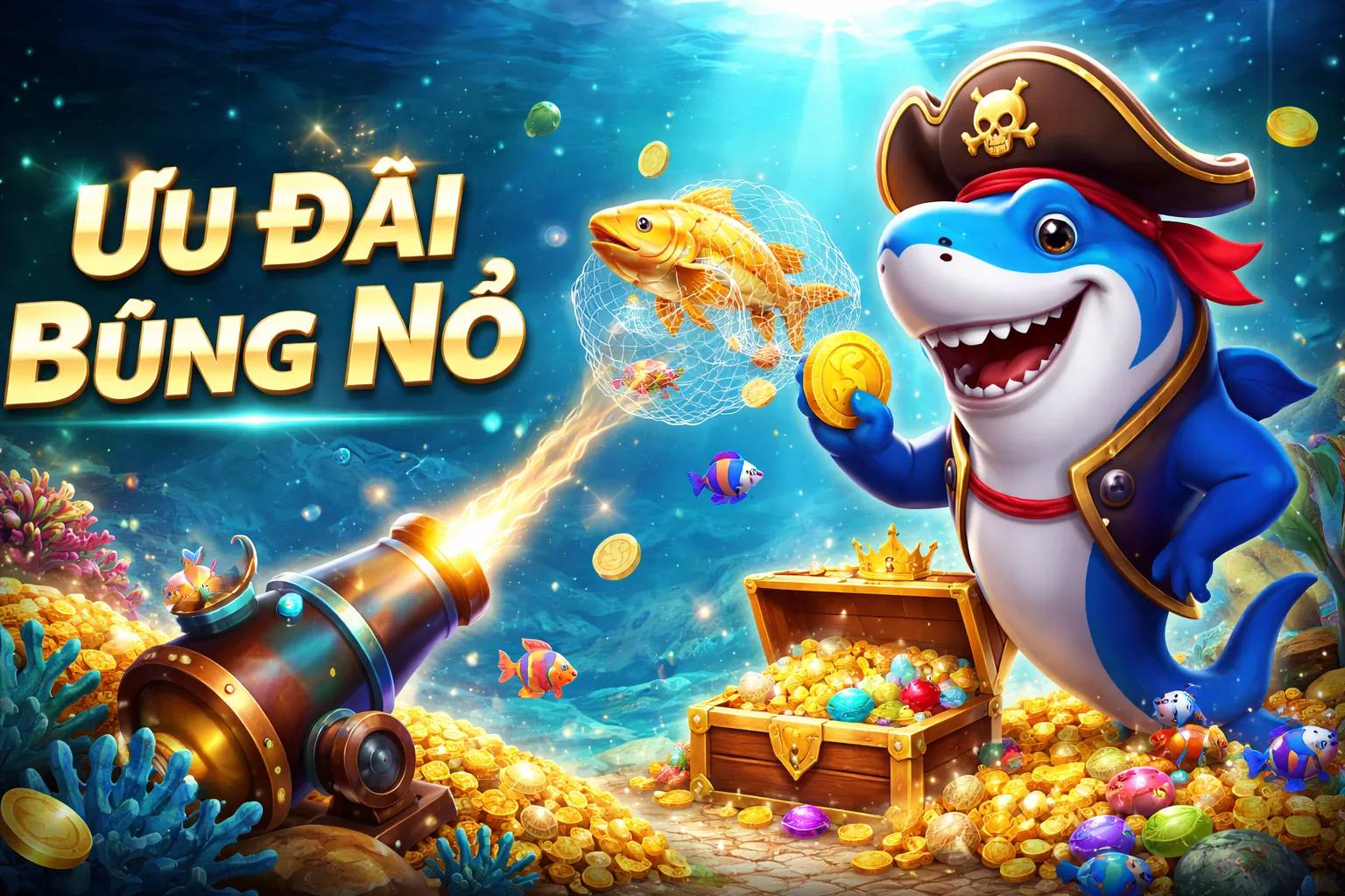 Bắn Cá Online NEW88BI.COM 2026 - Thế giới đại dương rực rỡ