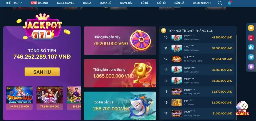 Thưởng nạp lại hàng ngày cho game bắn cá new88bi